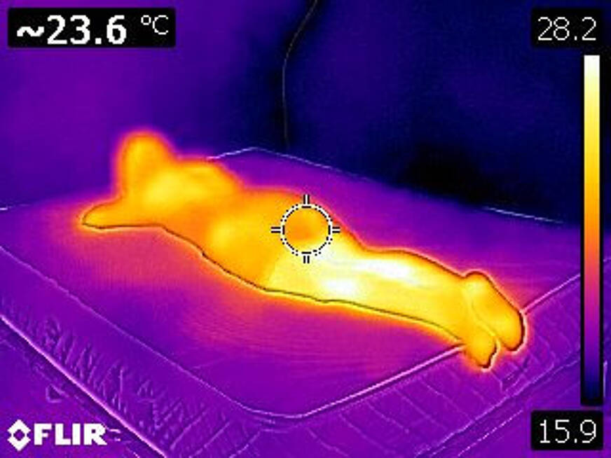 Schlafklima auf der Weltbett Matratze